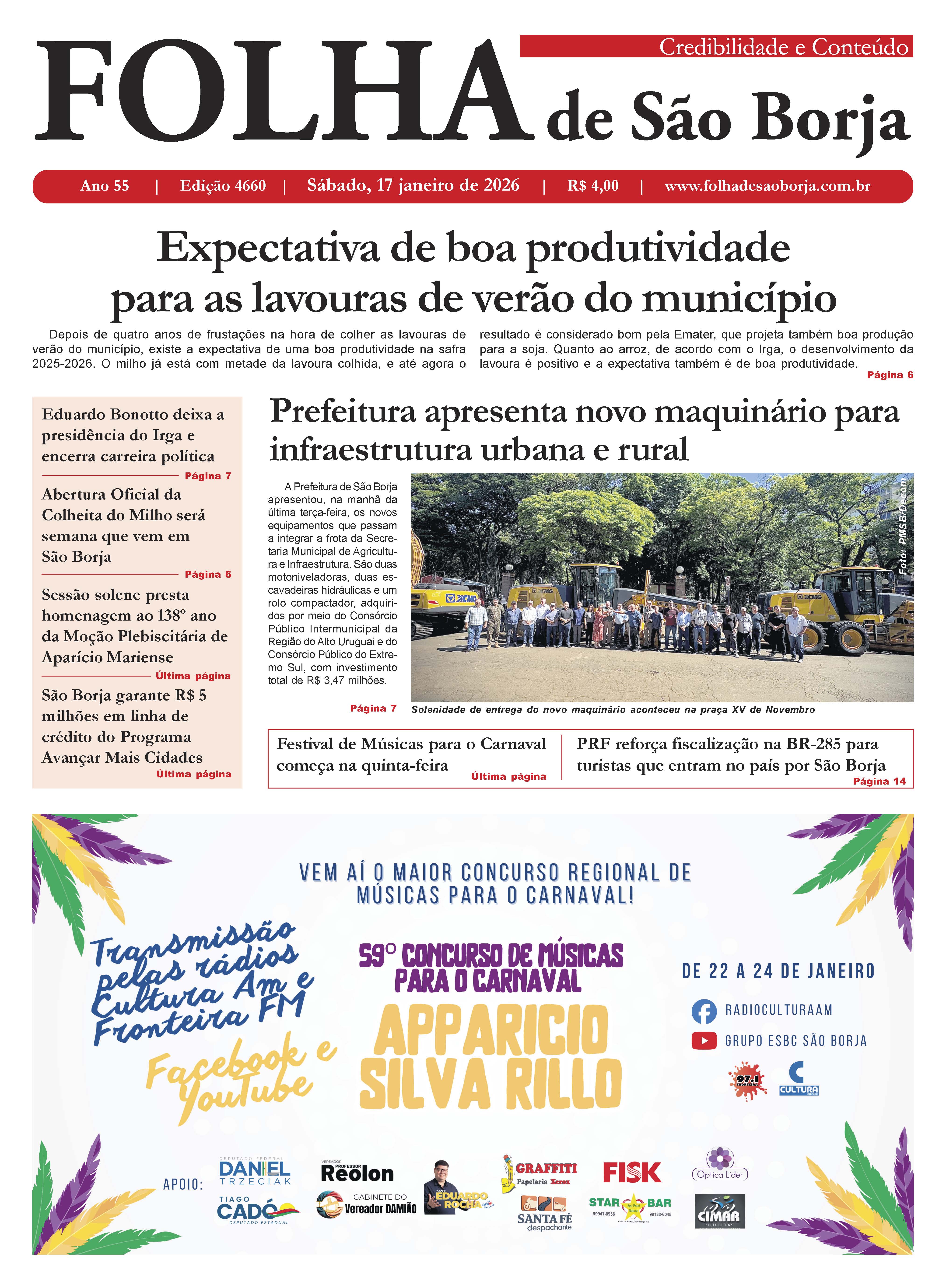 17 de janeiro de 2026