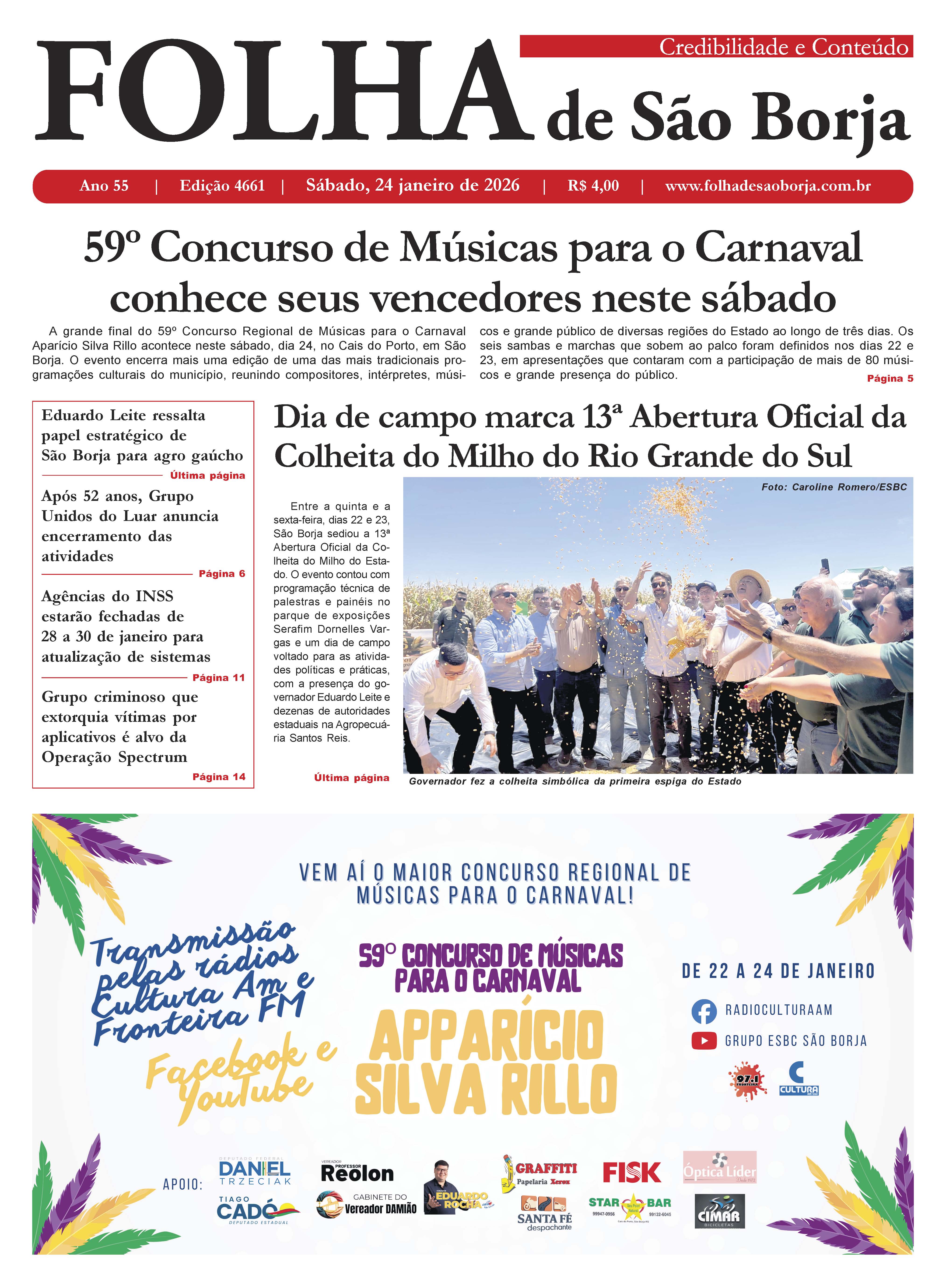 24 de janeiro de 2026