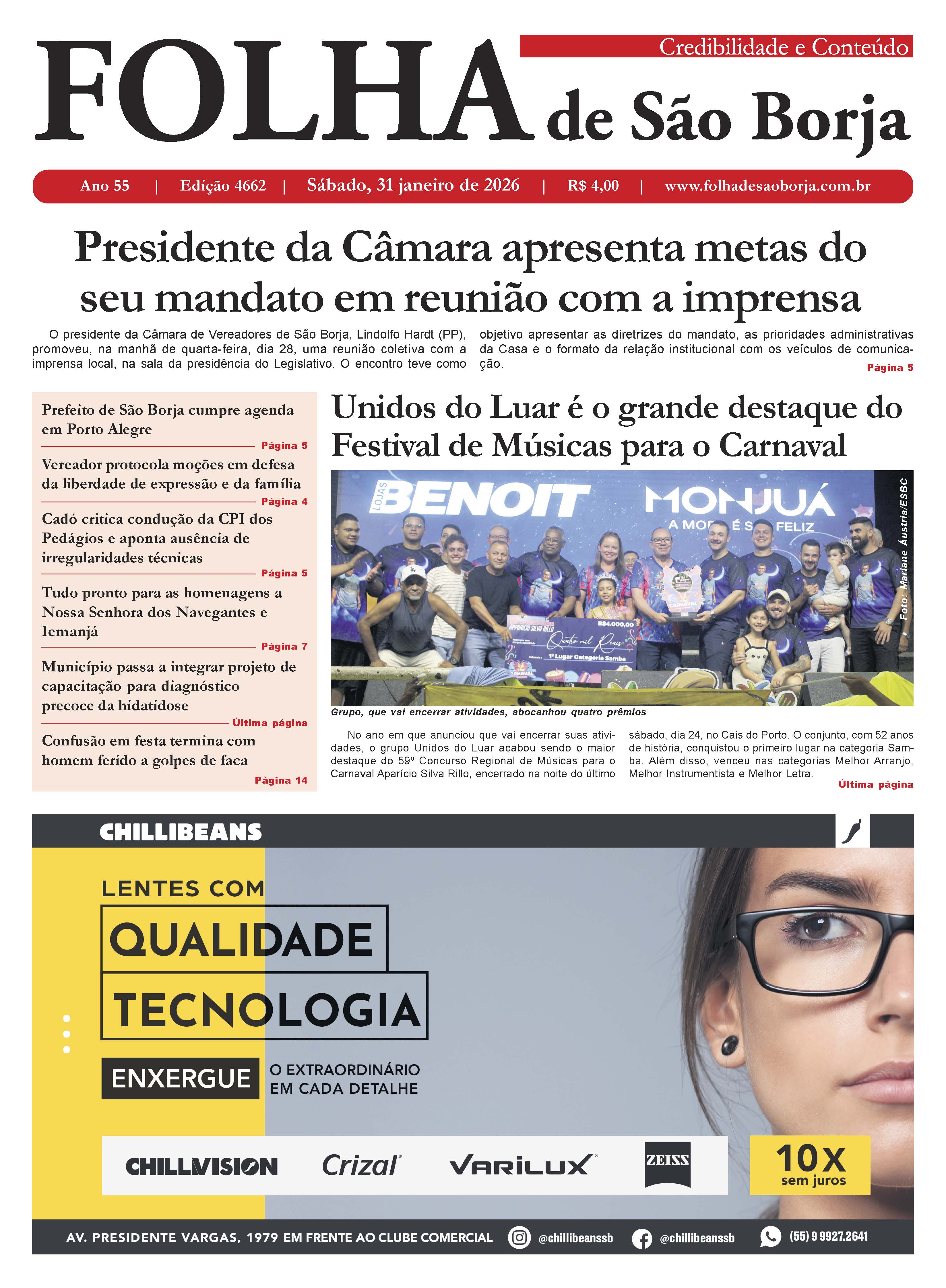 31 de janeiro de 2026