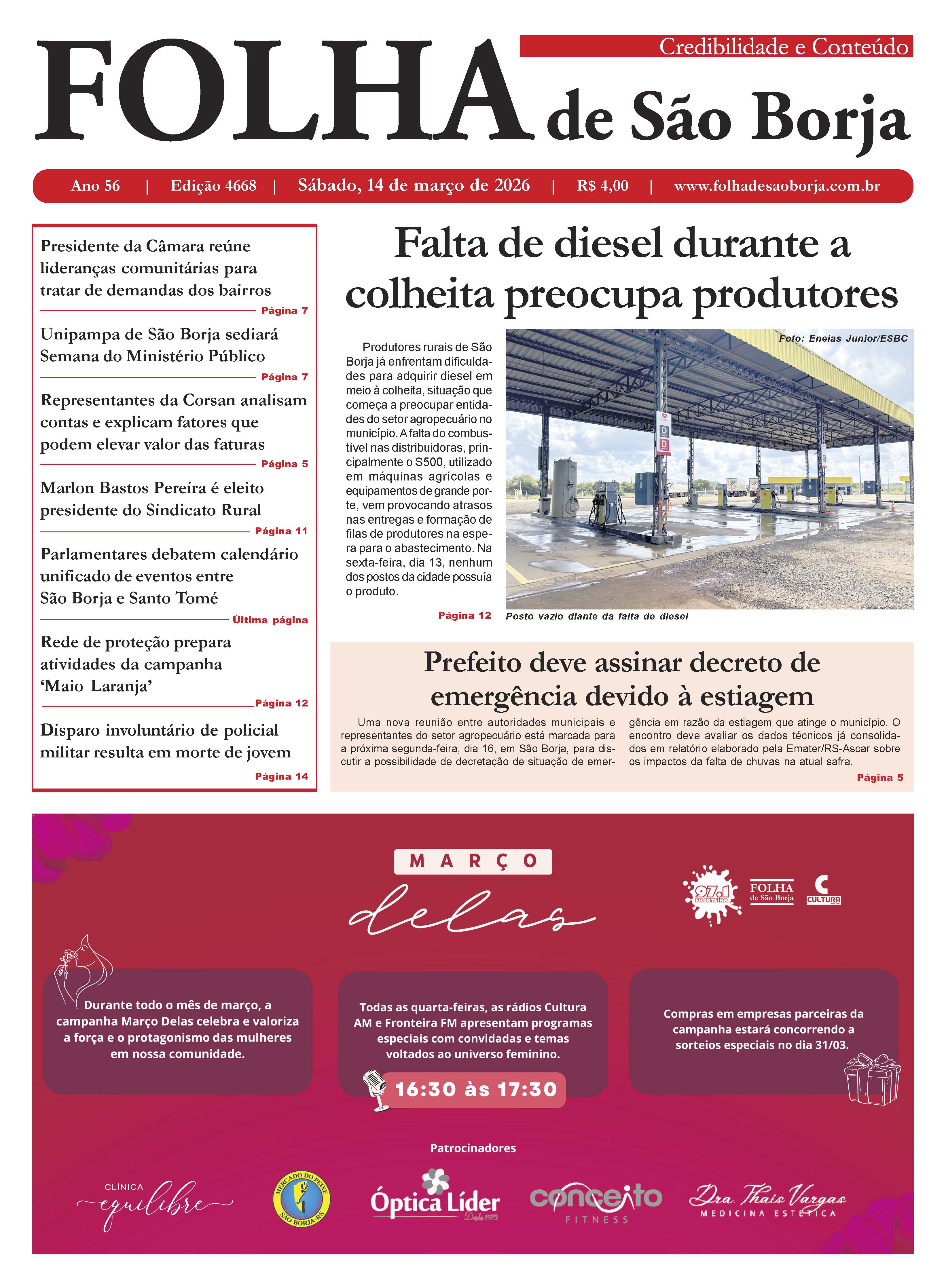 14 de março de 2026