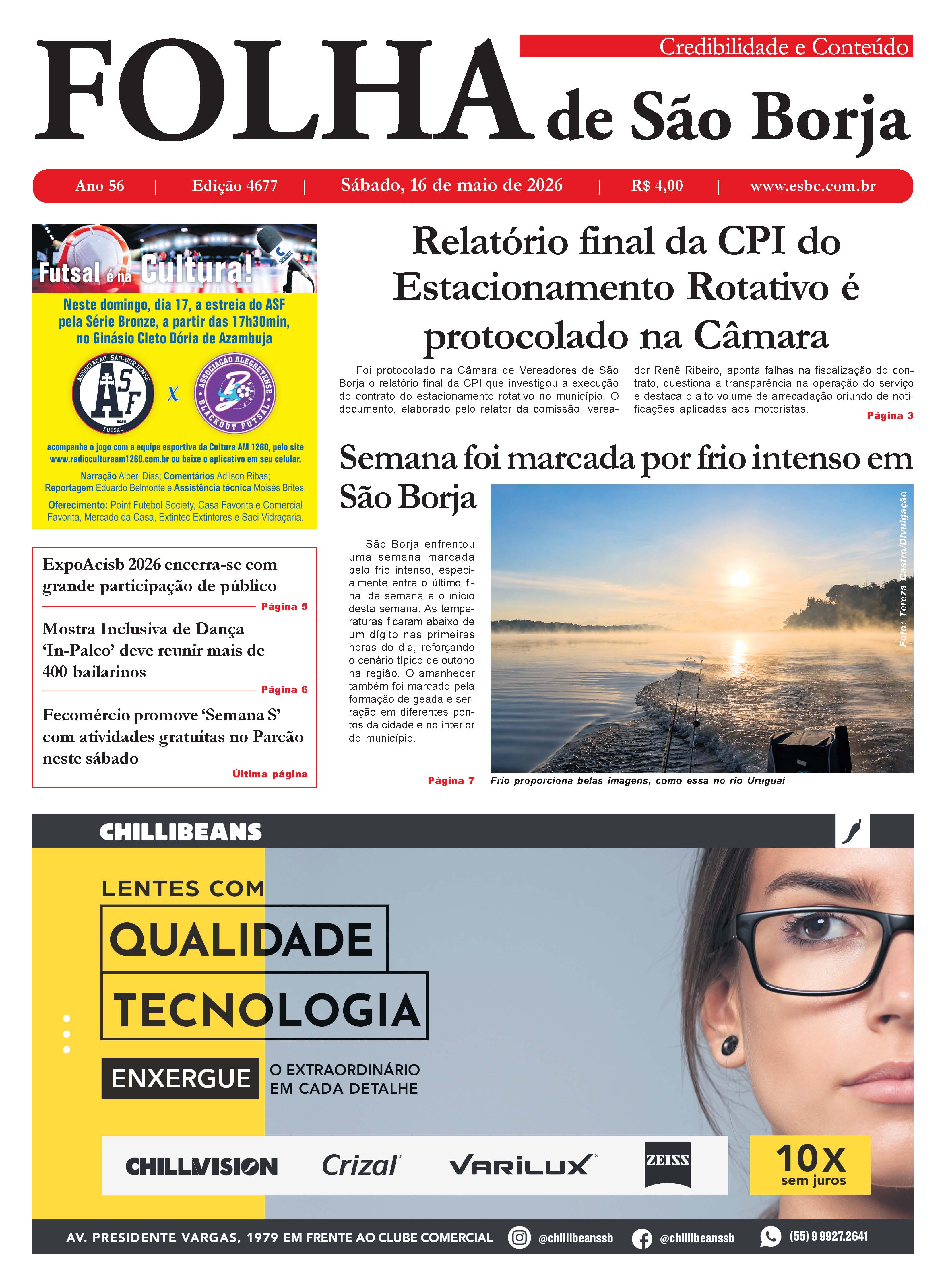 16 de maio de 2026