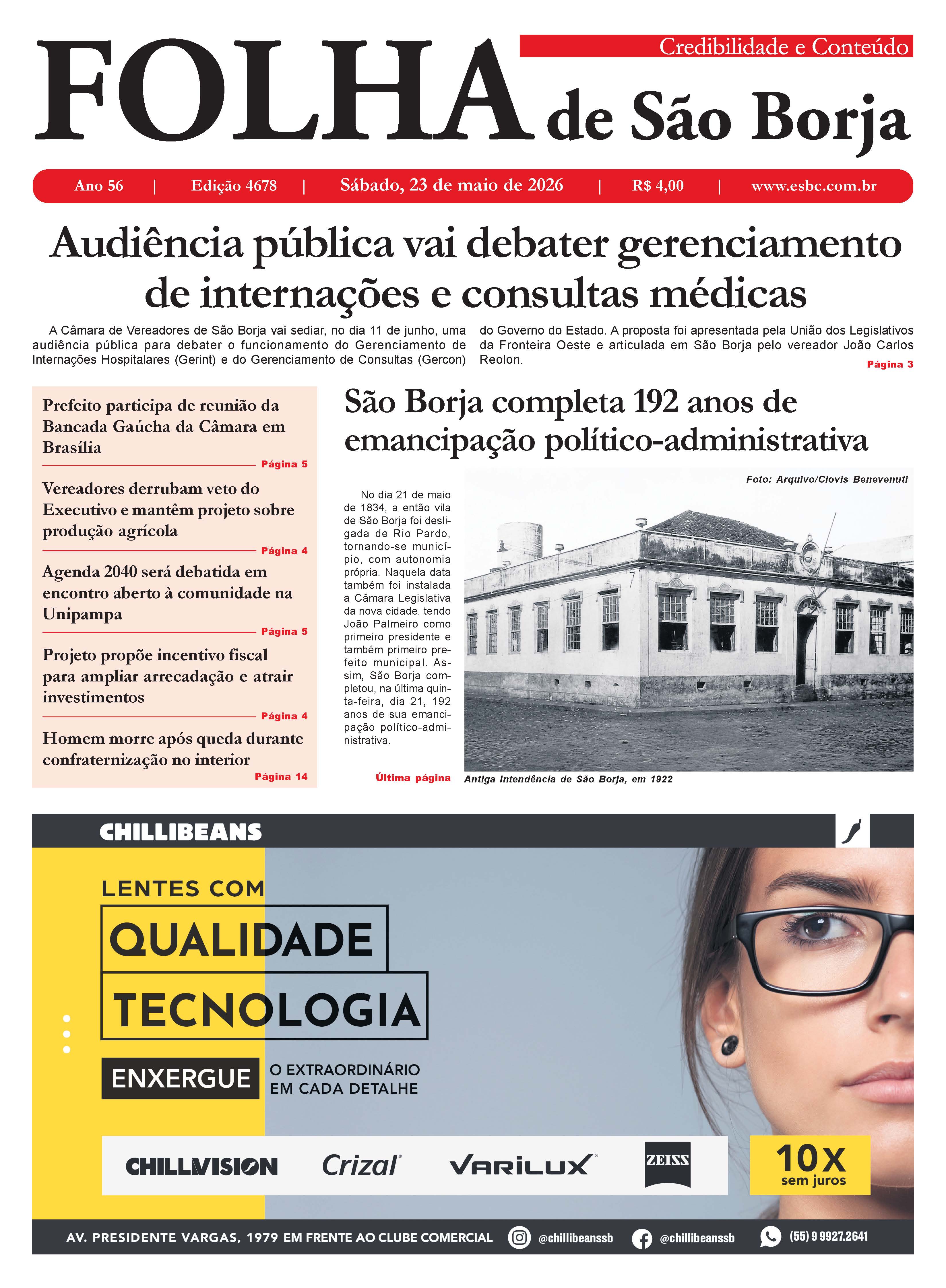 23 de maio de 2026