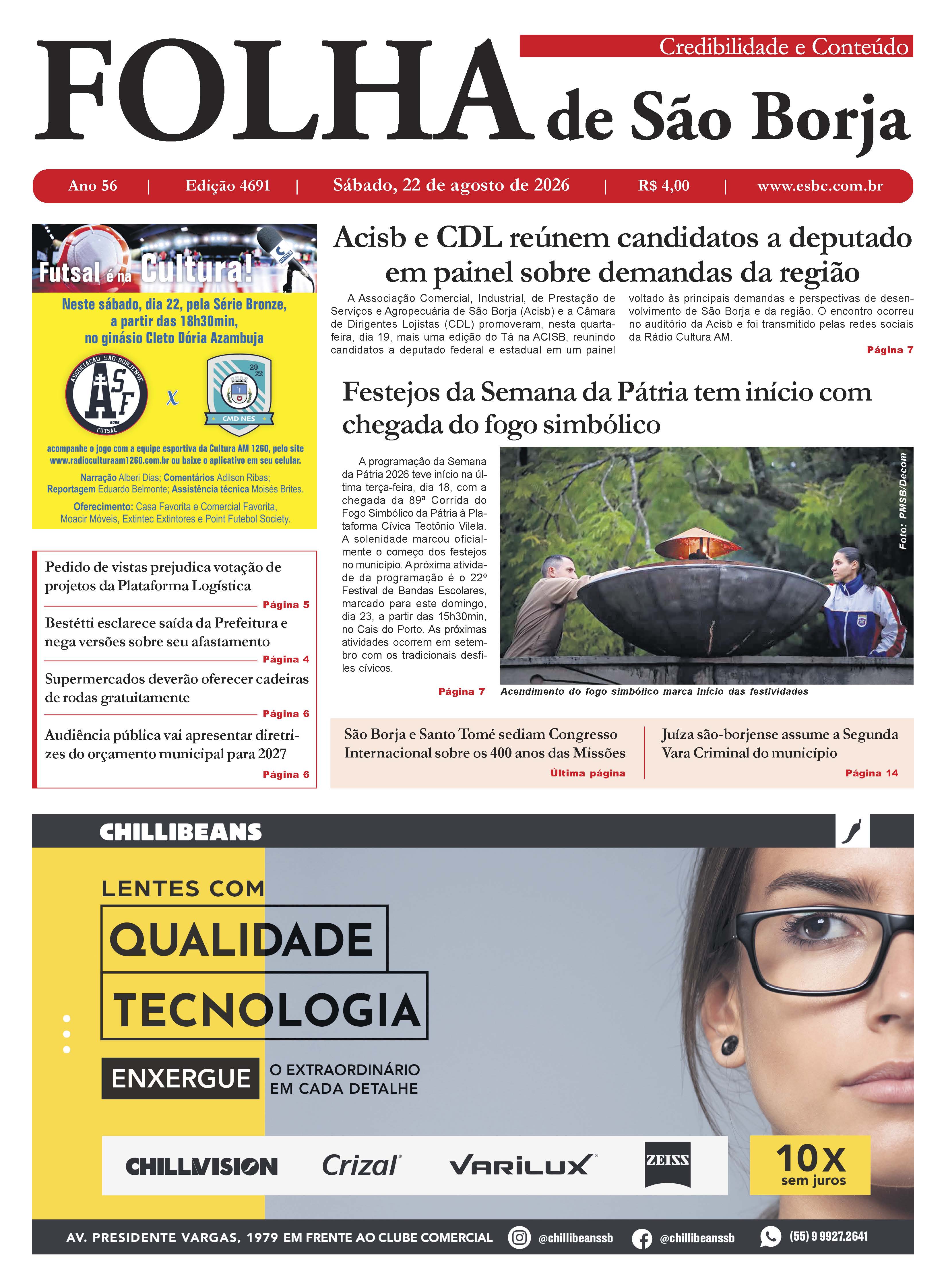 22 de agosto de 2026