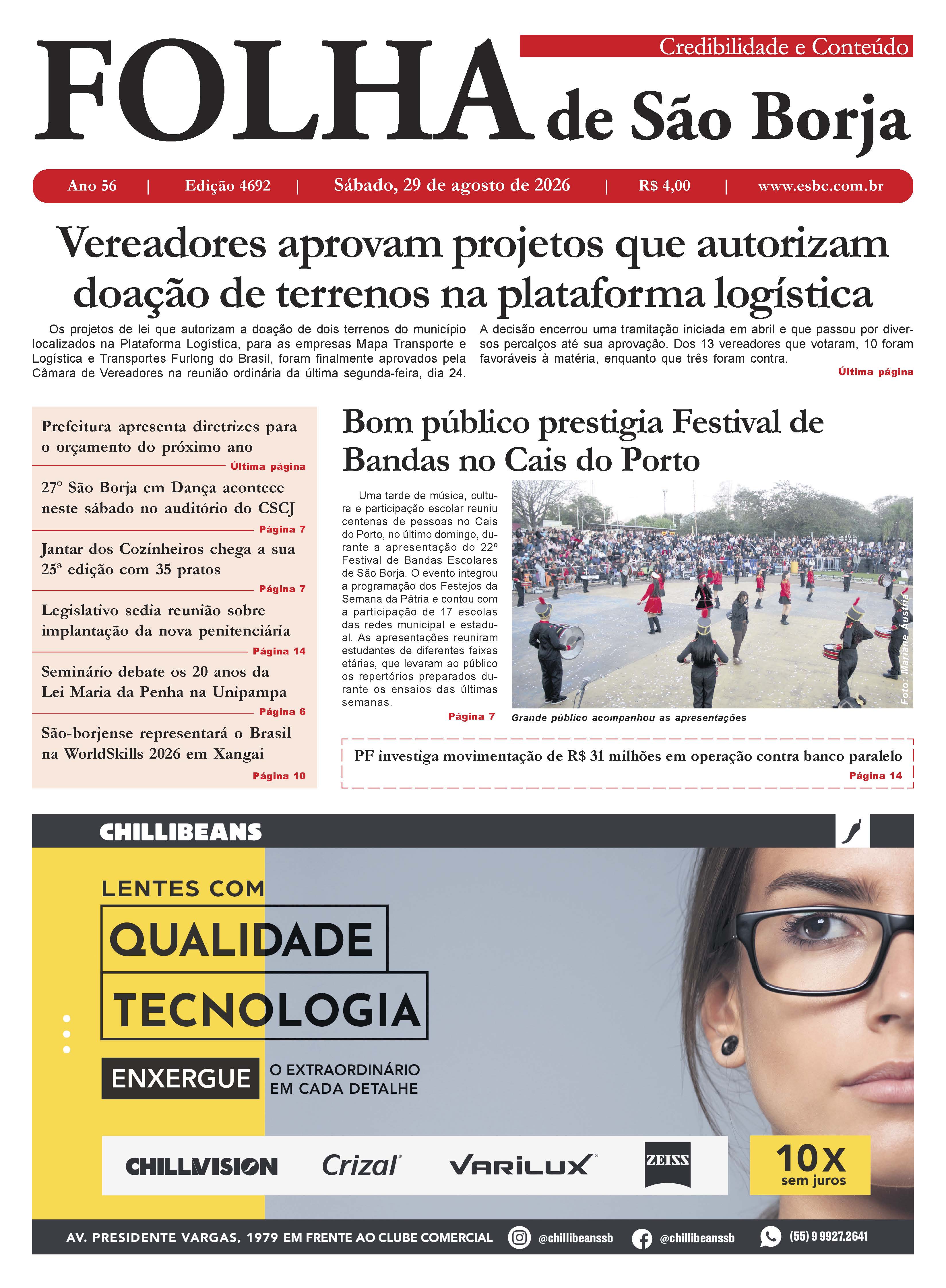 29 de agosto de 2026