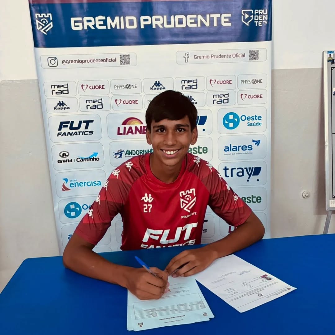 Jovem atleta de São Borja assina com clube paulista