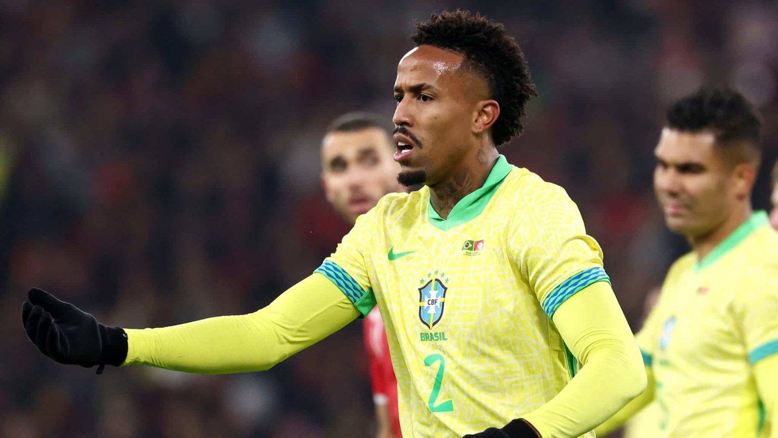 Zagueiro Éder Militão passa por cirurgia e está fora da Copa do Mundo