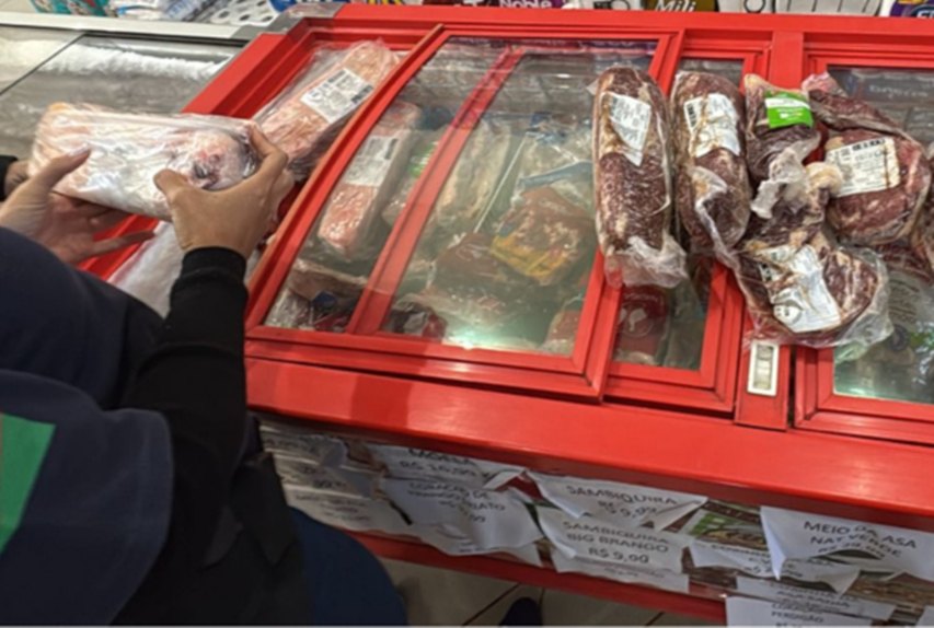 Operação do MP apreende 300 quilos de alimentos impróprios em supermercados das Missões