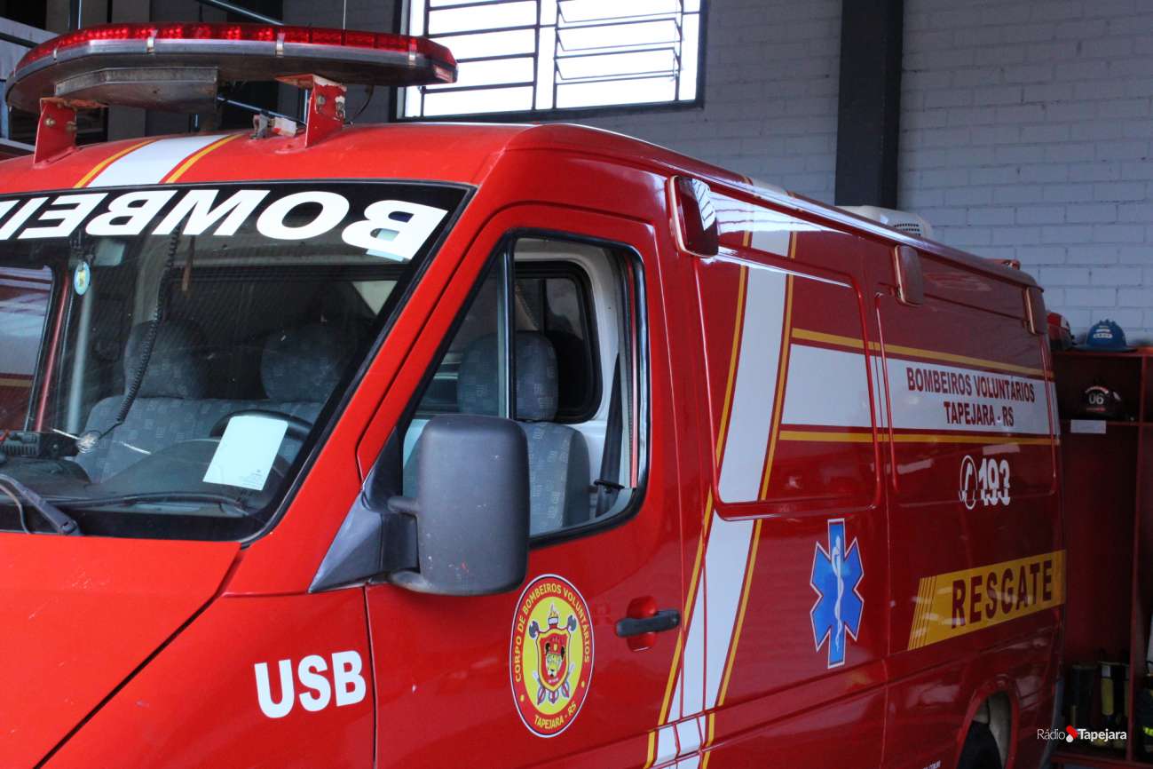 Bombeiros atendem princípio de incêndio e auxiliam gestante em São Borja