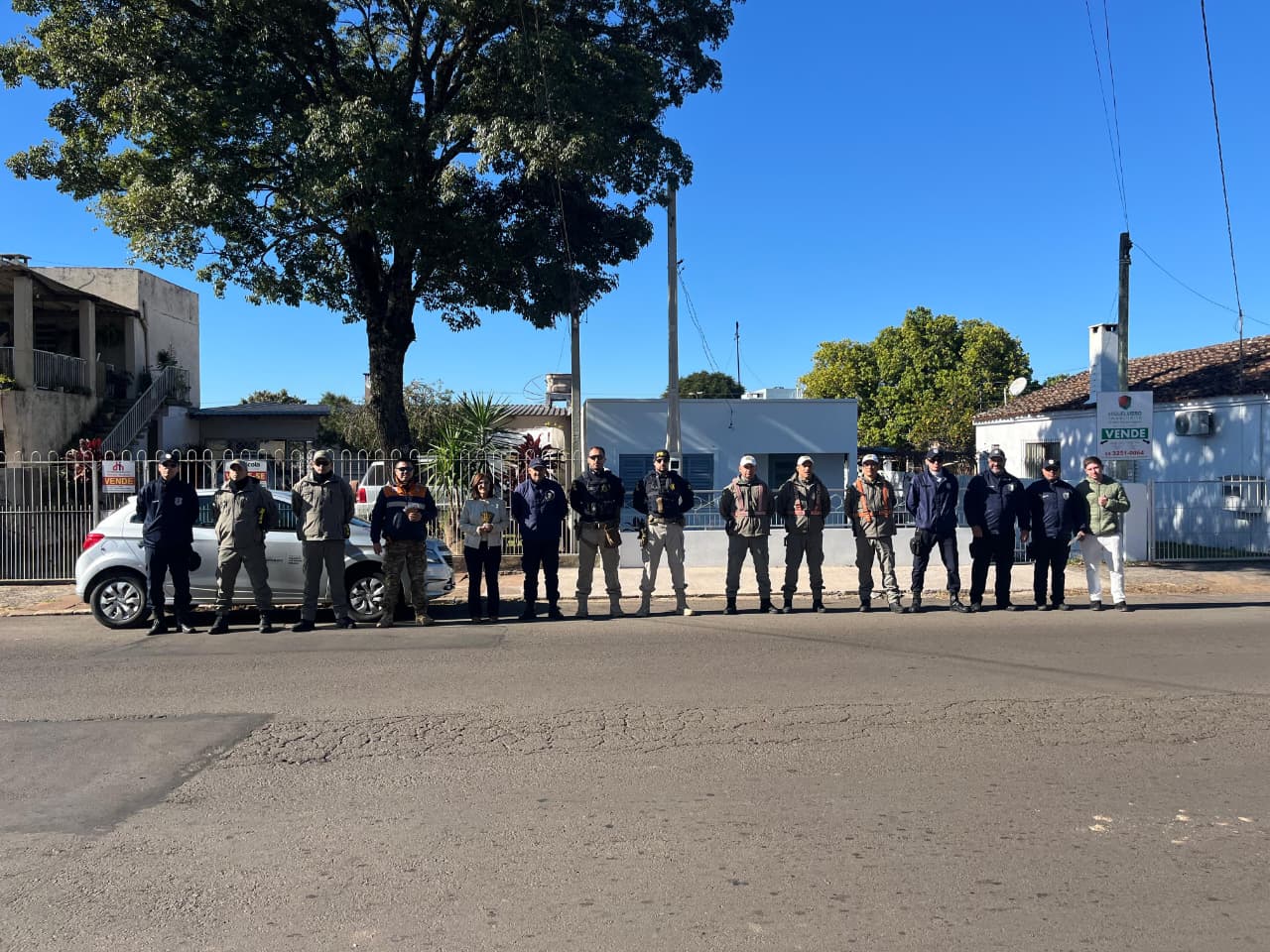 Blitz educativa reforça conscientização no trânsito durante o Maio Amarelo em Santiago