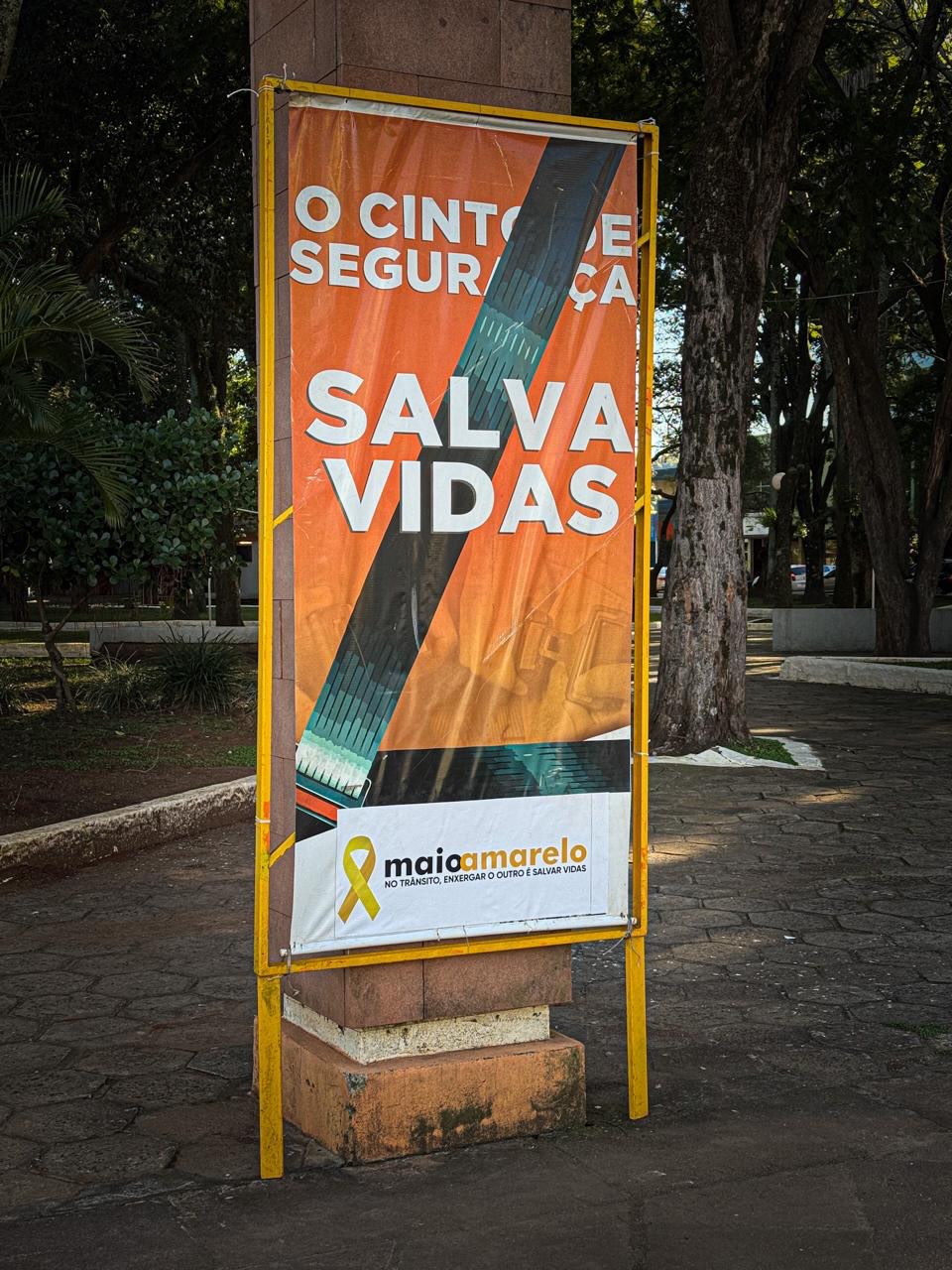 Carreata do Maio Amarelo mobiliza São Borja em ação de conscientização no trânsito
