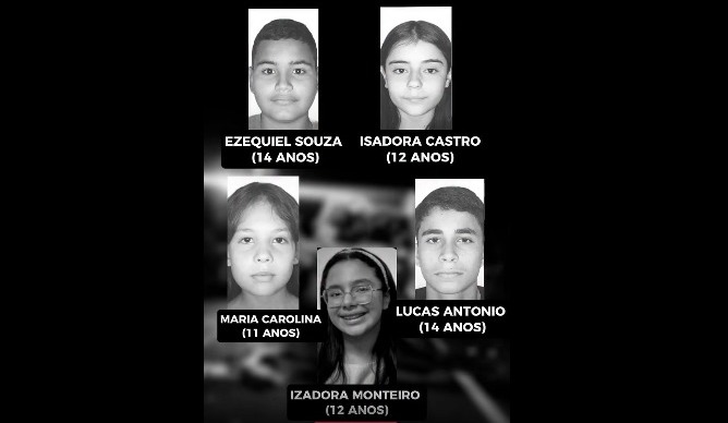 Tragédia com alunos de escola militar deixa cinco mortos em acidente na GO-518
