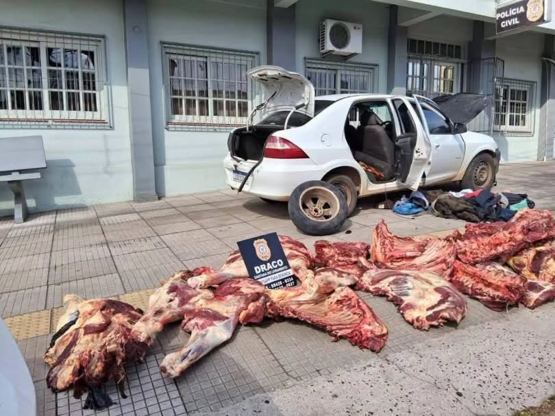 Investigação sobre furtos de gado leva à prisão de três homens na Fronteira Oeste