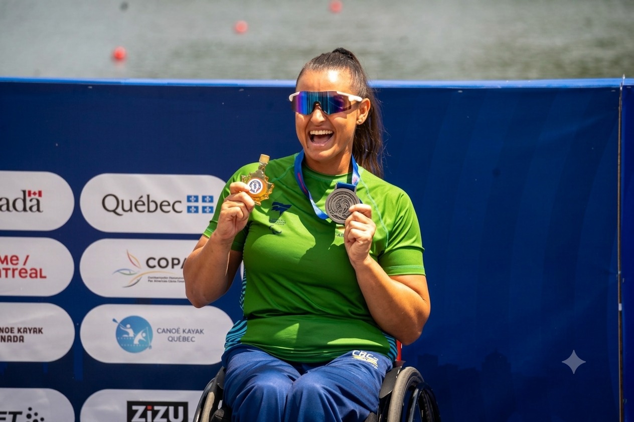 Leonice Friedrich conquista prata no Pan-Americano e sobe para o 4º lugar do ranking mundial