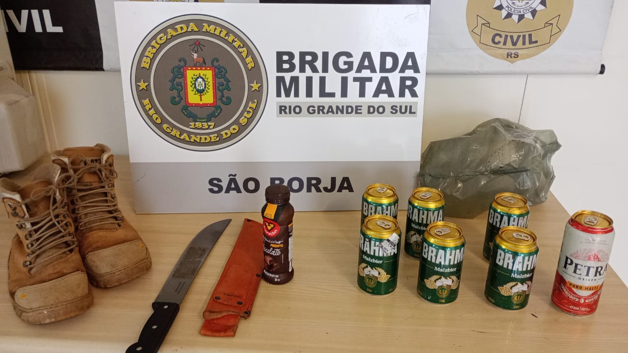 Furto de sete latas de cerveja termina com prisão em  São Borja