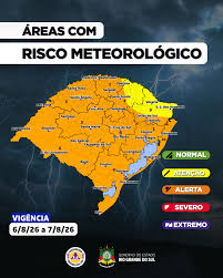 Possível ciclone bomba coloca Rio Grande do Sul em alerta para tempestades e ventos fortes
