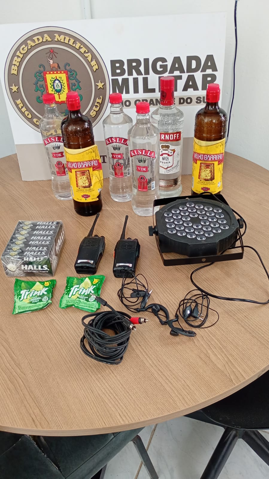 Brigada Militar recupera produtos furtados e prende suspeito de furto qualificado em Itaqui