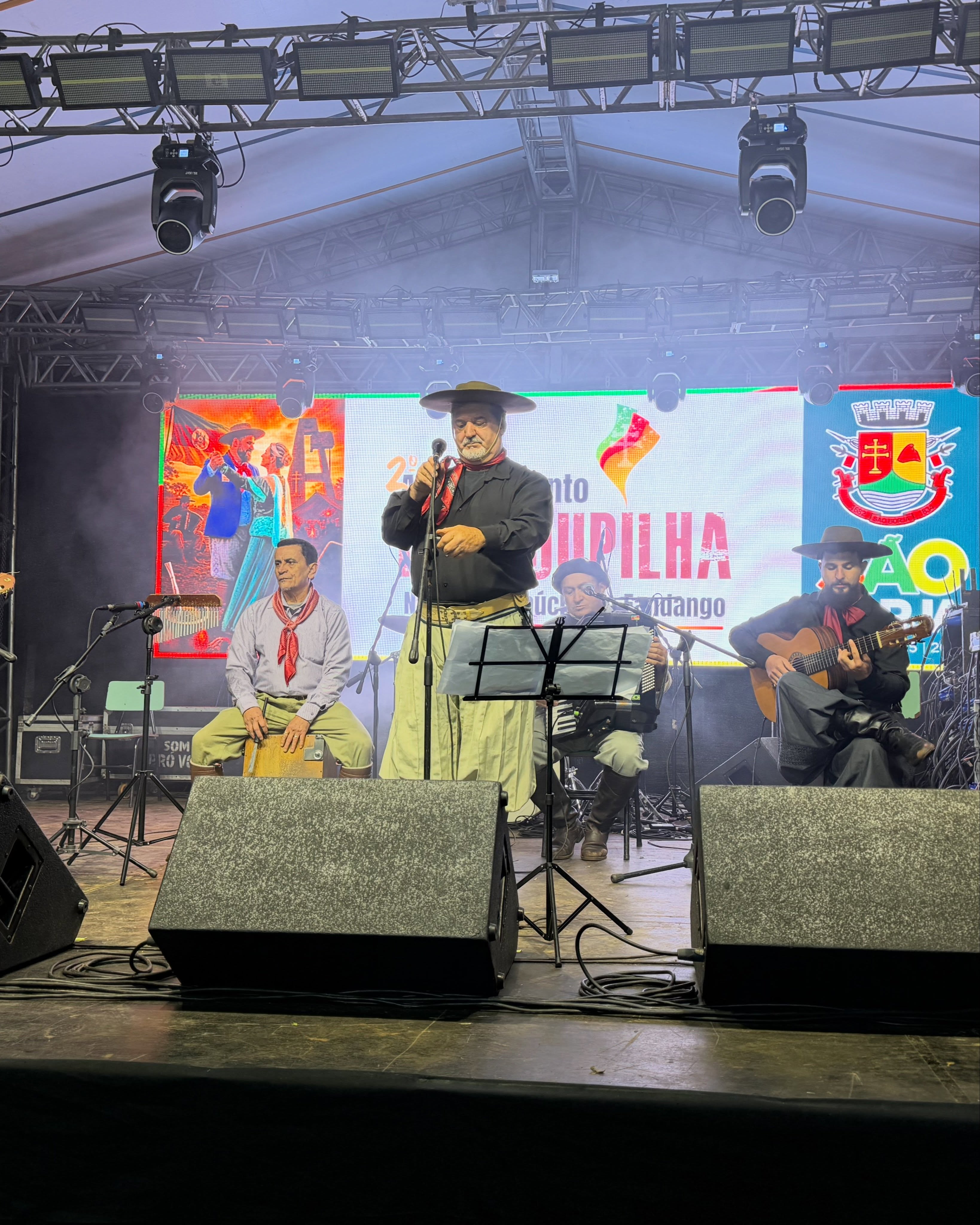 Festival “Canto aos Ancestrais” destaca música missioneira em São Borja