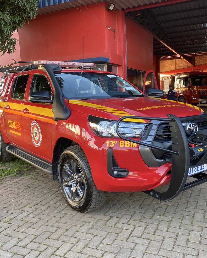 Bombeiros atendem casos de emergência e salvam animais em São Borja