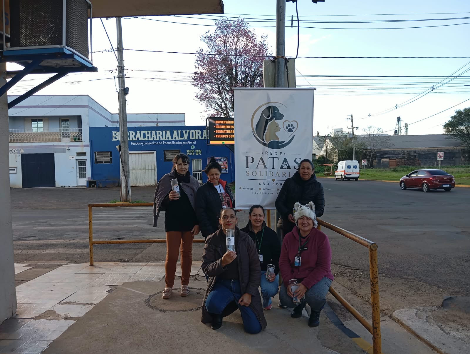 Rede Patas Solidárias promove risoto beneficente em apoio aos animais em São Borja