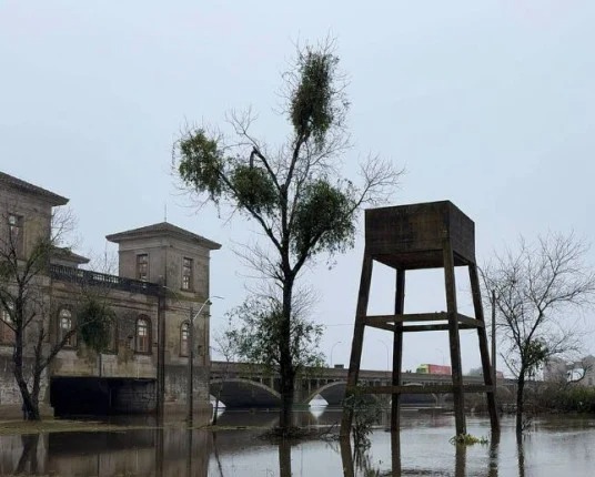 Rio Jaguarão baixa para 4,50 metros, mas chuvas ainda preocupam moradores e comerciantes