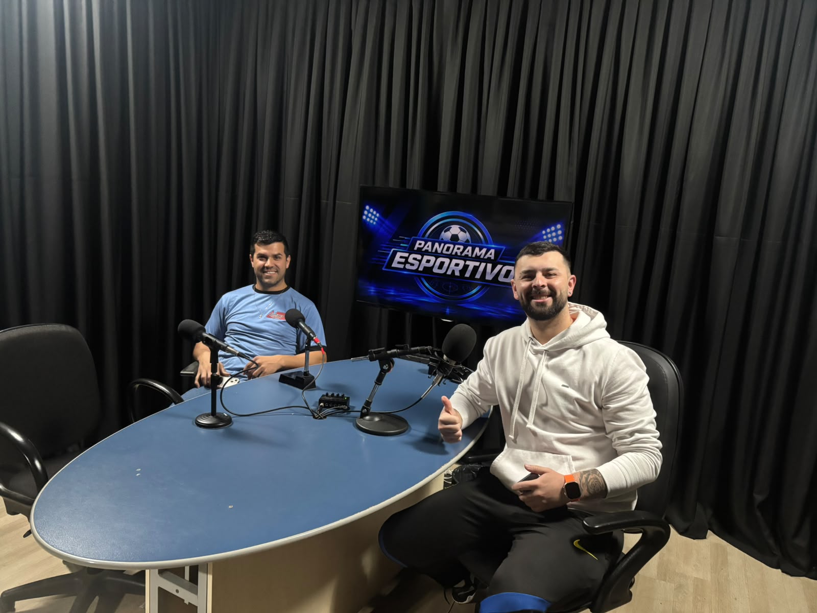 Comissão técnica da ASF participa do Panorama Esportivo da Rádio Cultura