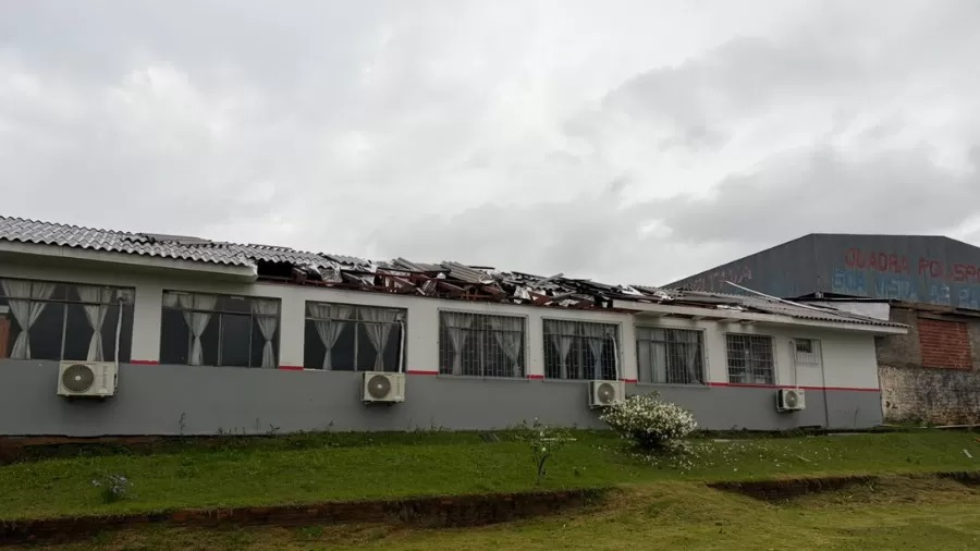 Dois tornados são confirmados no Paraná e 583 pessoas são afetadas pelas chuvas