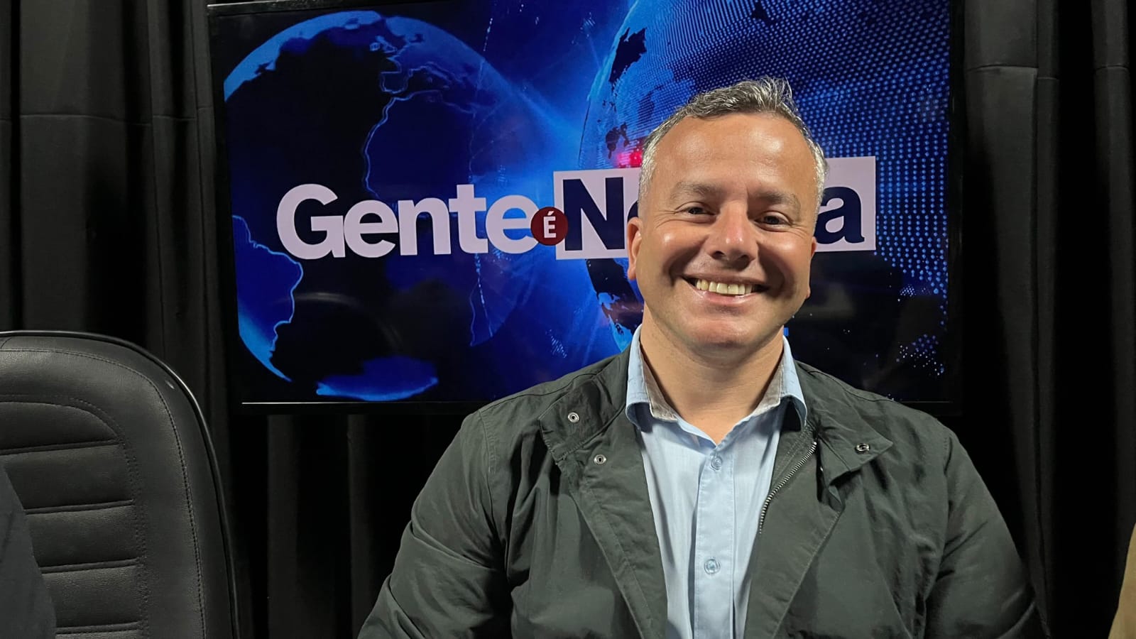 Tiago Cadó visita Grupo ESBC após eleição e participa de entrevistas nas rádios Fronteira FM e Cultura AM