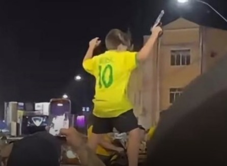 Autoridades investigam vídeo de menino de 9 anos com  arma durante evento no RN