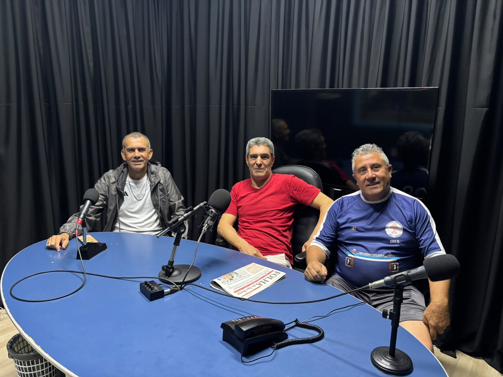 Rádio Cultura recebe ex-atletas do São Borja, que realizam jogo festivo neste sábado
