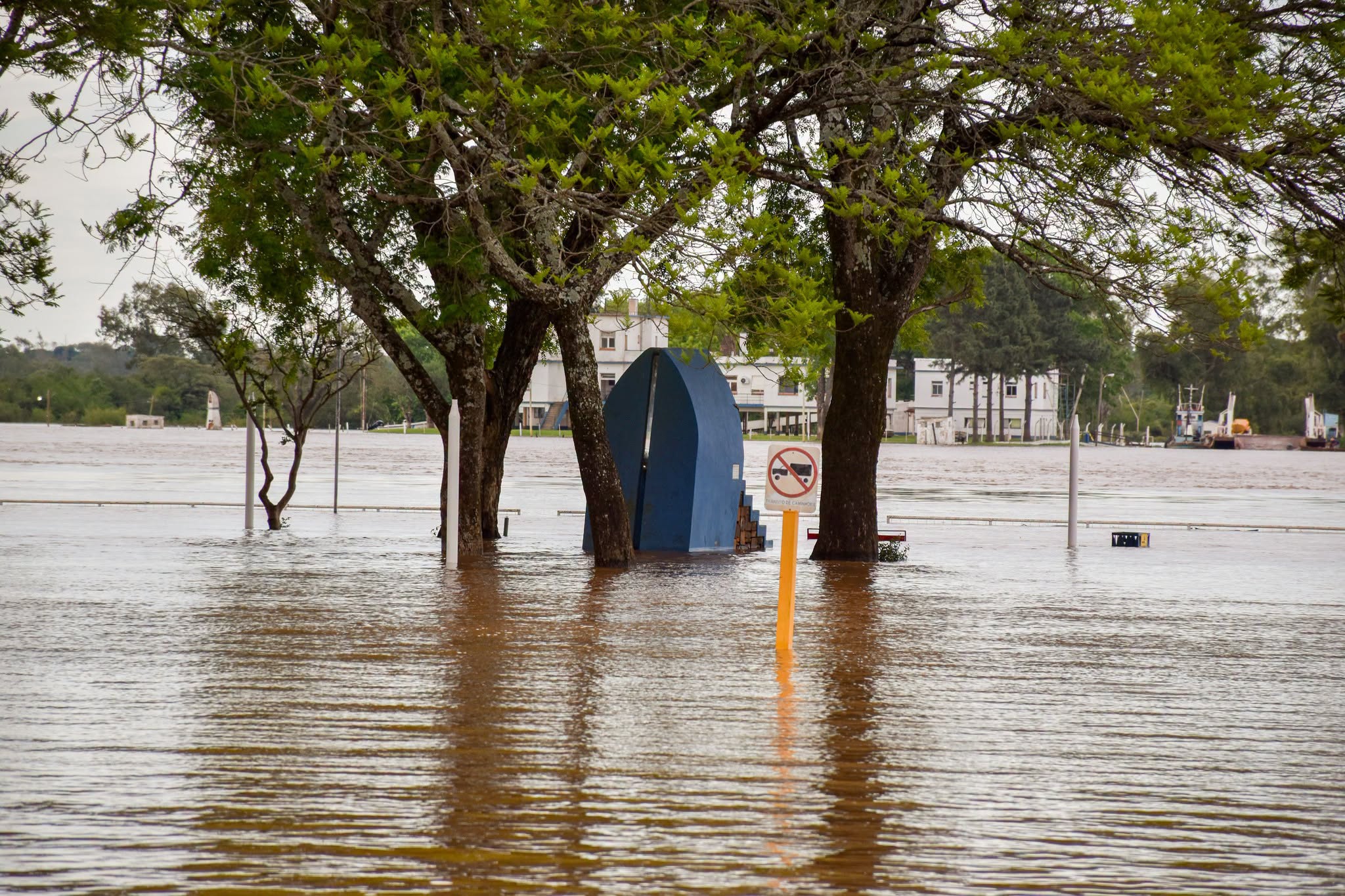 Cheia do Rio Uruguai deixa 289 pessoas afetadas e leva Itaqui a decretar emergência